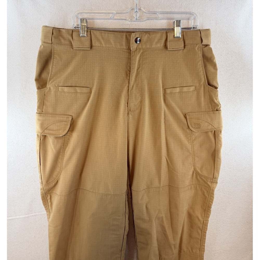 5.11 Tactical Stryke Cargo Pants Mens 36x30 Khaki 74369-120 Flex-Tac Stretch